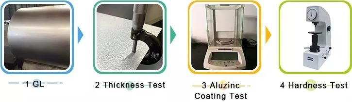 Prime Galvalume Steel and Zinc Aluminized Sheet Aluzinc Az150 Coils Price