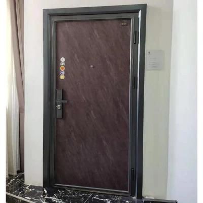 Luxury Design Main Reinforced Stainless Security Steel Door
