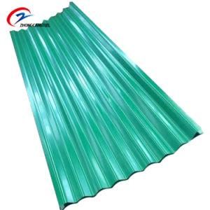Roofing Material Color Alu-Zinc Coated Metal Roof Pre-Painted Galvanized Corrugated Roofing Sheet
