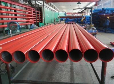 Red Painted UL FM Fire Sprinkler Pipe