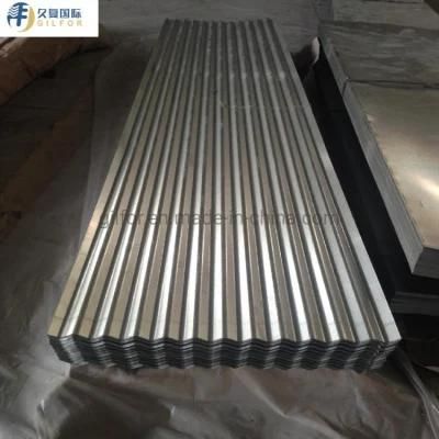 China Exporting Z40-Z180g High Quality Gi/Galvanized Corrugated Steel Roofing Sheet