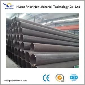 ASTM A53 Gr. B Black ERW Welded Steel Pipes Schedule 40 Round Section for Oil Gas and Water Pipes