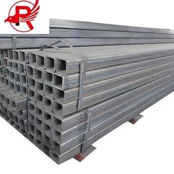 China Black Square Steel Pipe Seamless, Black Annealed Steel Square Tube Rectangular Low Carbon Hollow Section Tube
