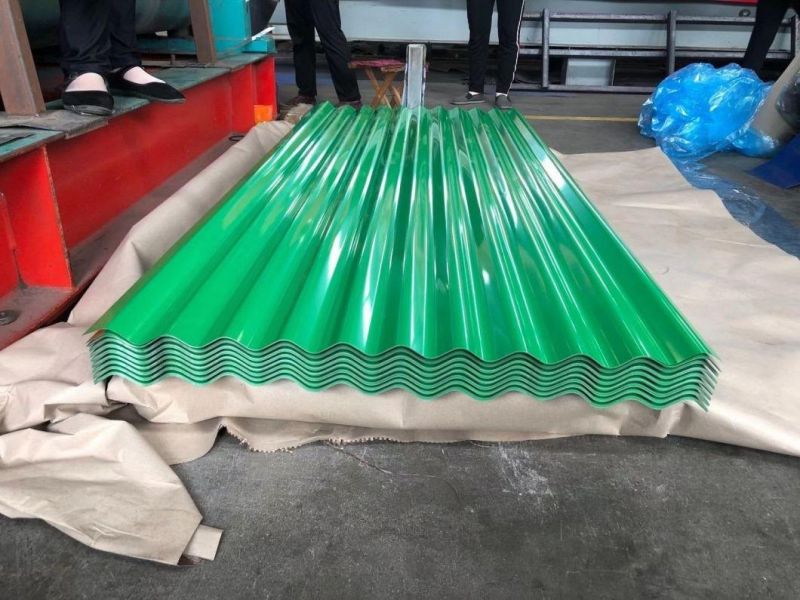 Hot Sale 0.45mm Galvanized Color Coated Corrugated Iron Roofing Sheets