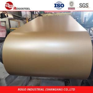 Prepainted Galvanized Steel Coil/All Ral Color Matt PPGI for Building