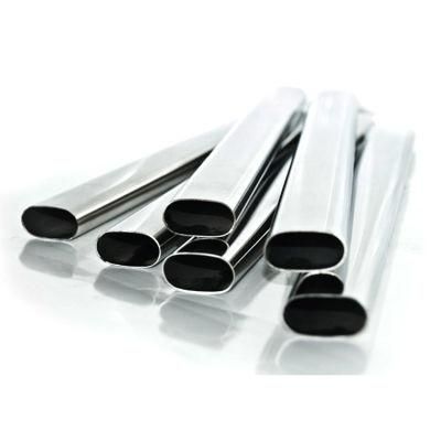 Polished Oval Rectangular U Groove Stainless Steel Pipe Tube for Decoration