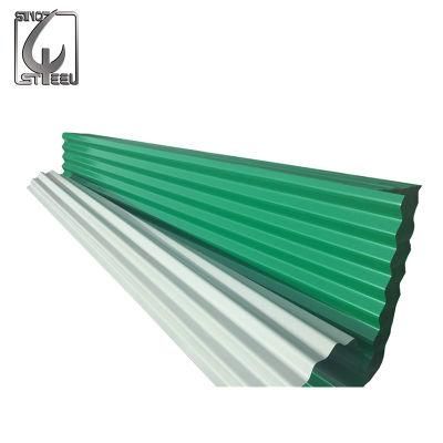 Color Coated Galvanized Steel Corrugated Roofing Panel Retro Metal Tile