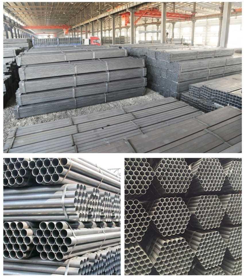 Round Stainless Steel Pipe Round Steel Pipe in Galvanized Coil for Dog Kennel