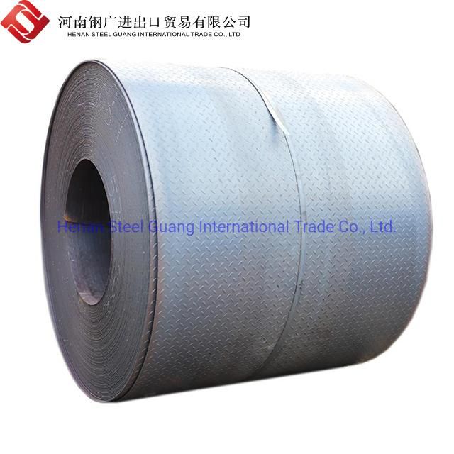 Ss400 Diamond Steel Plate Checkered Plate Size/Chequered Steel Coils