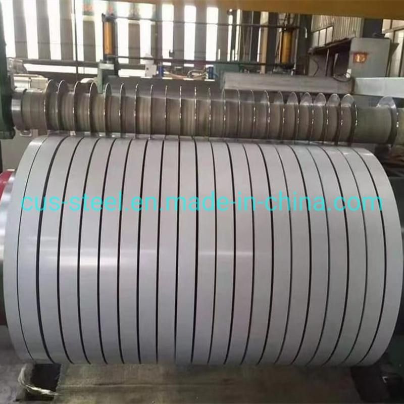 G550 1.5*183mm Zincalum Slit Coil Z275g Hot Dipped Galvanized Steel Strip for Making Purlin