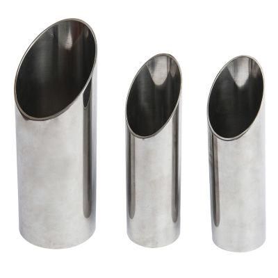 SUS201 / 304 3/4&quot; 600 Grit Stainless Steel Pipe for Surabaya