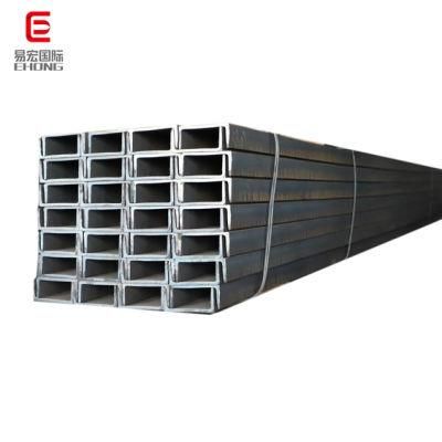 Galvanized Structural Steel Profiles Unistrut Light Gauge Steel C U Channe Channel Sheet Pile Bar S355 S390 S430 Price