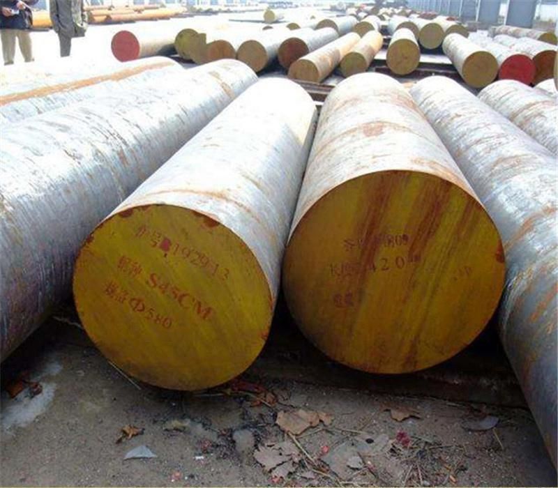 En 10083-2 / C45 1.1191 Forged Round Steel Bars / C45e Hammer Forged Steel Square Bar