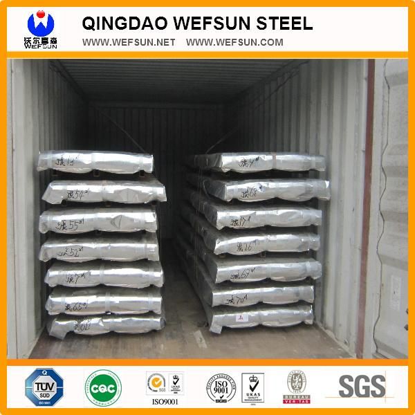 Aluminum Zinc Steel Sheets/Gi Coating Sheet/Roofing Sheet with ISO/SGS