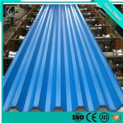 JIS G3322 PPGL Galz Corrugated Steel Sheet with Printing Logo