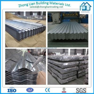 Galvanized/ Galvalume/ Pre-Painted Corrugated Roofing Sheets (ZL-RS)