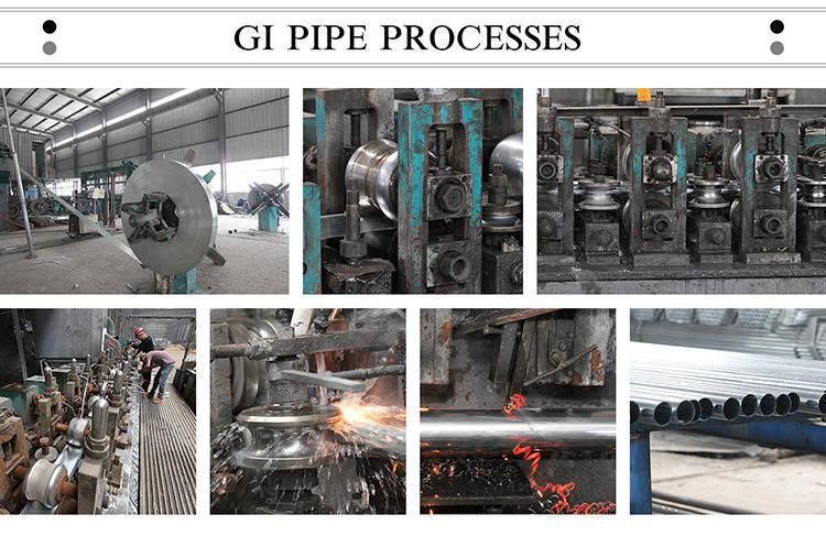 76mm Hot DIP Galvanized Mild Steel Pipe