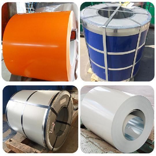 Best Quality Prepainted Color Coated Red White Blue Green PE/SMP/HDP/PVDF Noise-Reducing Anti-Corrosion PPGL PPGI Steel Coil/ Sheet/ Strip for Roofing Sheet