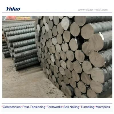 Psb500 Psb830 M25 Deformed Bar Reinforcing Steel Rebar Manufacturer