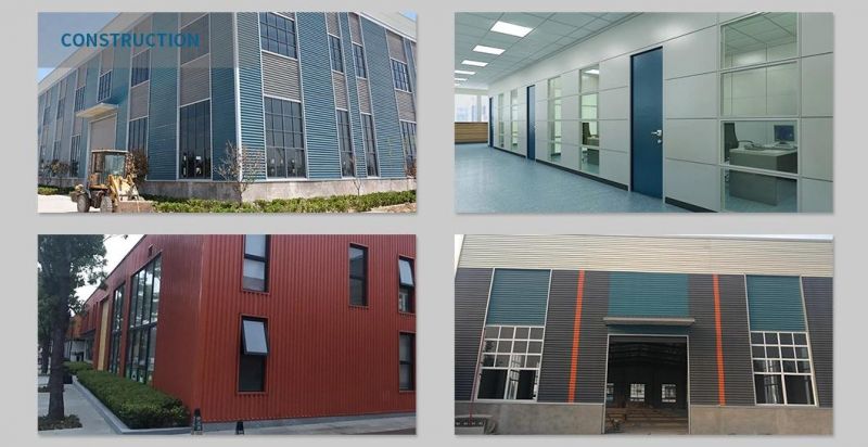 Fashionable Wood Grain Laminated Aluminium Steel Sheet for Cabinet Shoe