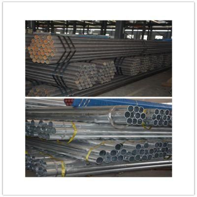 Black or Galvanized Carbon Steel Pipe with Astma53 BS1387