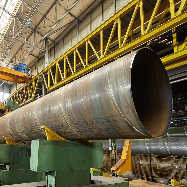 1000mm Diameter Q235 Q345 Sch 80 Round Seamless Carbon Steel Pipe