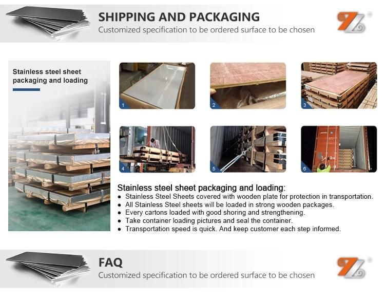 1000mm Width Stainless Steel Sheet Plate for Roofing