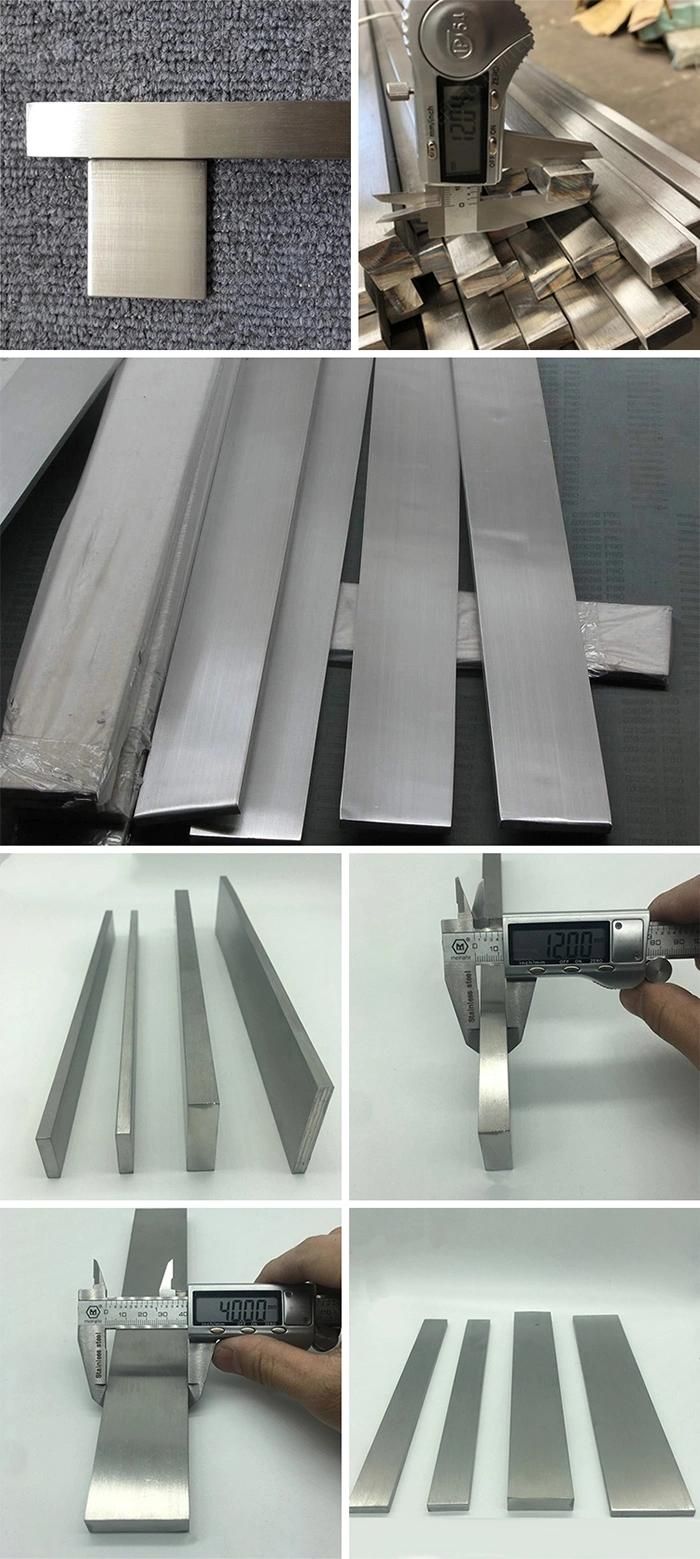 50X3mm Hairline 316 Stainless Steel Flat Bar