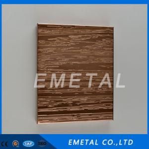 201 Grade Emobssed Stainless Steel Sheet for Decoration