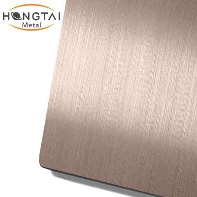 Rose Gold Stainless Steel Sheet/ Plate Prices Per Kg