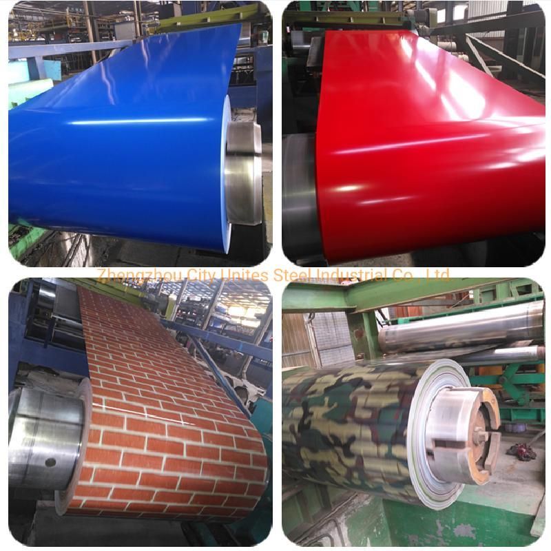 Prime Brick Bond Color Coated Galvalume Steel Coil PPGL Roll