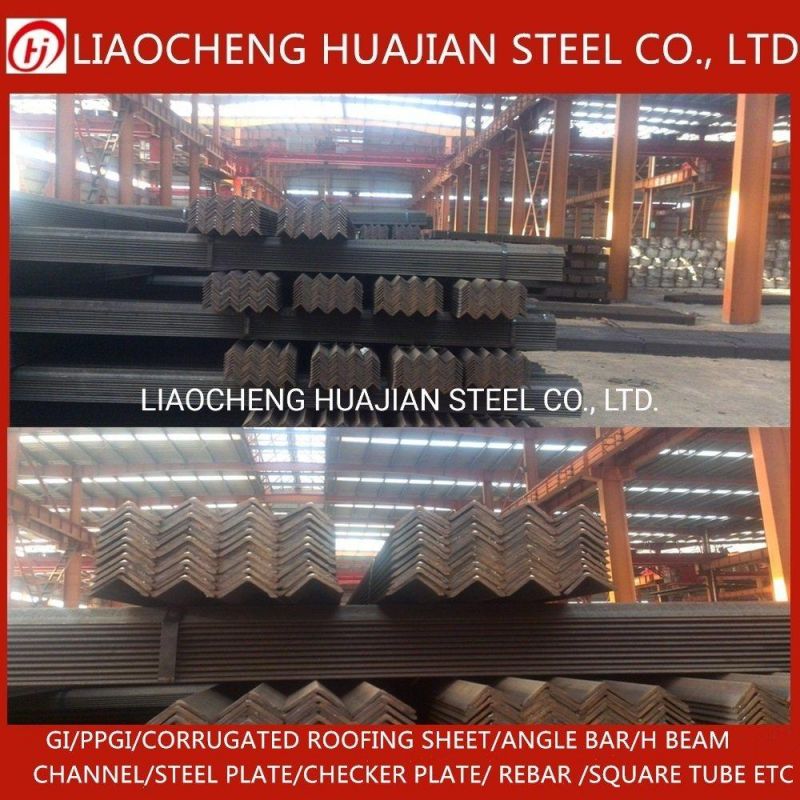 Factory Wholesale Construction Galvanized Steel Angle Standard Sizes