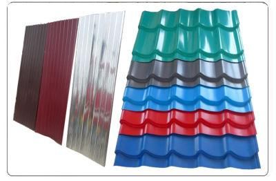 Bwg30/30 Gauge/0.3mm Exported to Somalia Gi Galvanized Color Corrugated Steel Roofing/Roof Sheet Iron Sheet