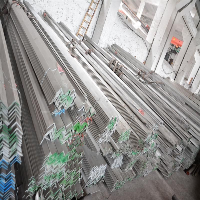 Hot Rolled 201 304 316L 430 Stainless Steel Unequal Equal Angle Steel Bar Price