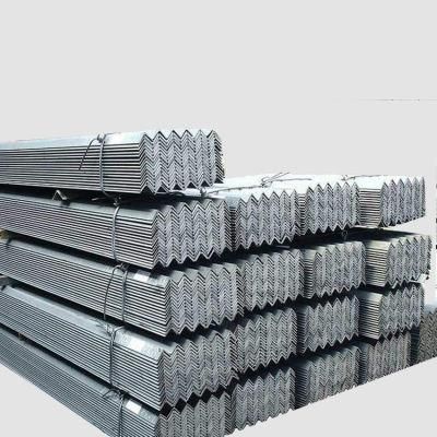 Black and Galvanized Steel Angle Bracket