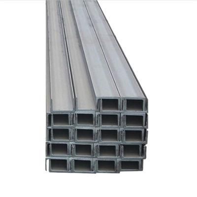 Galvanized Steel U Channel 6m JIS Standard Hot Rolled C Channel Beam