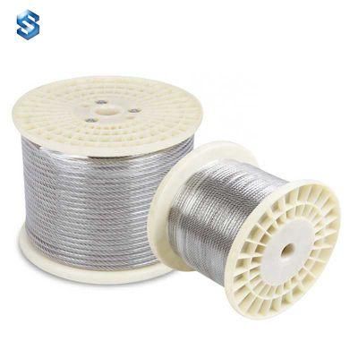 Most Popular 304 1mm 7*7 Stainless Steel Wire Rope DIN Standard Multi Function for Fence