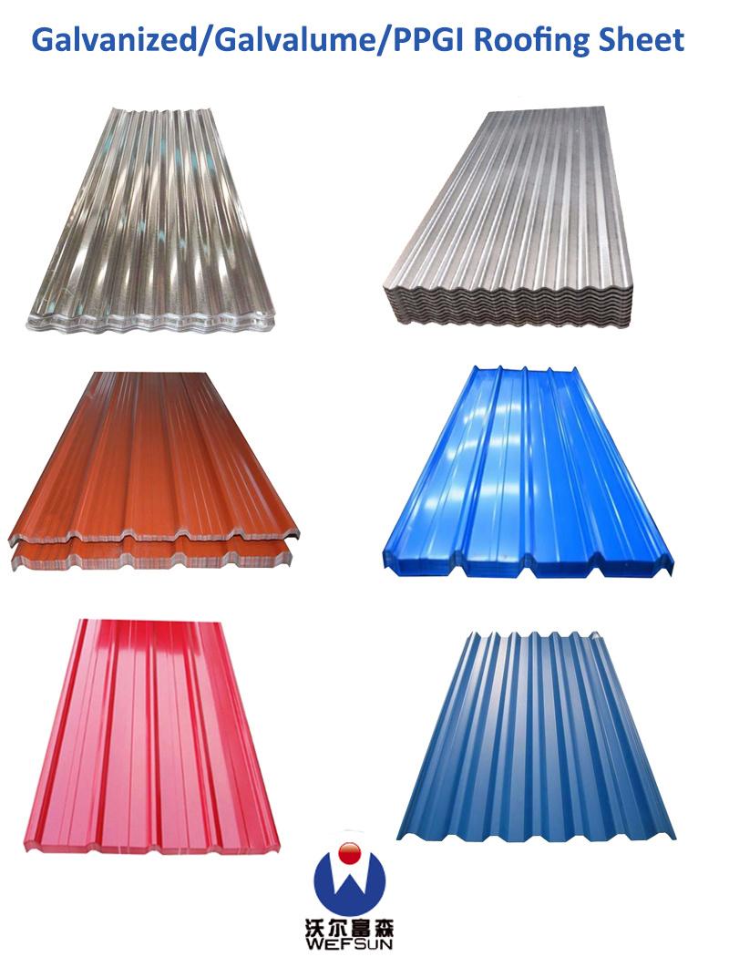 Galvanized Color Coated Roofing Sheet/Corrugated Roofing Sheet