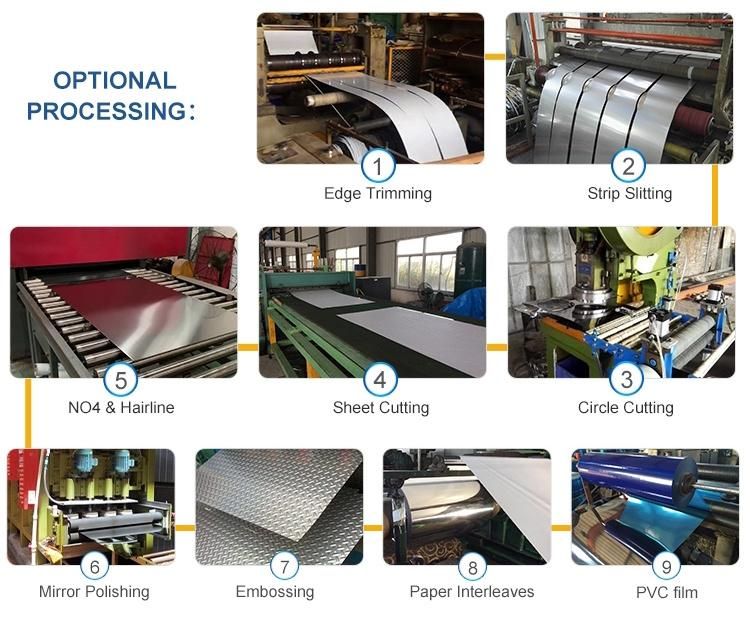 304/316L/310S Precision Stainless Steel Strip Stainless