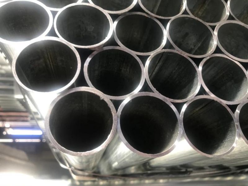 API 5L Water Line Pipe, ERW Steel Pipe, Black Painting Carbon Steel Pipe