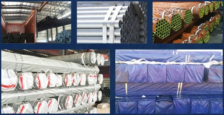 Galvanized Round Steel Pipe Q195 Q235 Galvanized Pipes and Tube