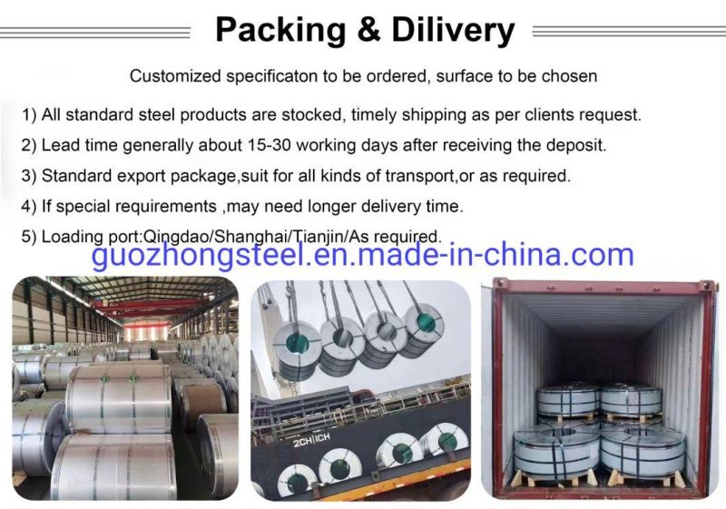 Gi Coil Guozhong Galvanized Carbon Alloy Steel Coil Hot Rolled Galvanized Steel Coil in Stock