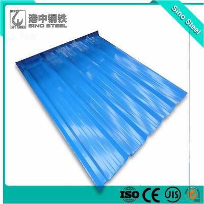 PPGI Prepainted Galvanized Color Corrugated Metal Roof Tiles