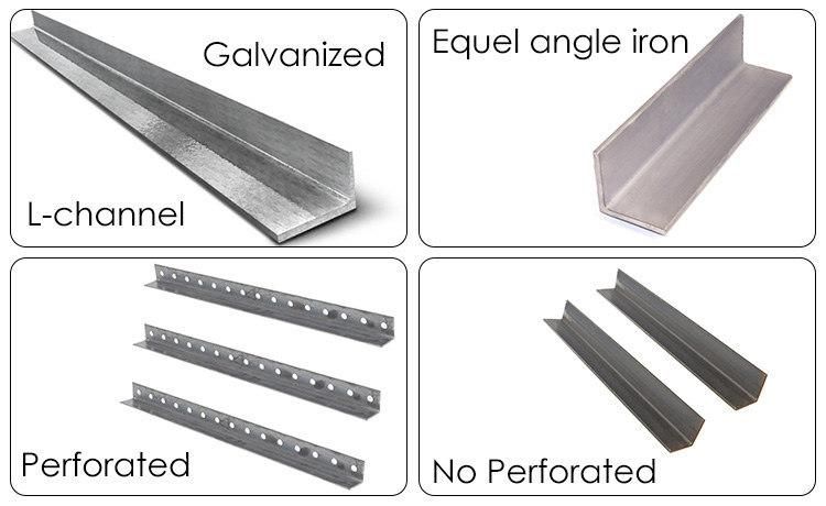 Standard Length Iron Galvanized Slotted Steel Angle Bar