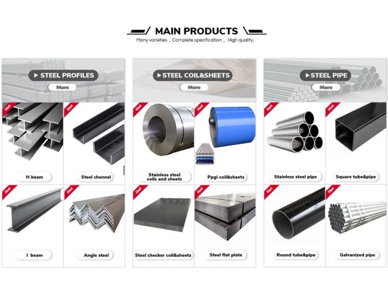 Top Sale Section Steel Hot Rolled Steel U-Channel