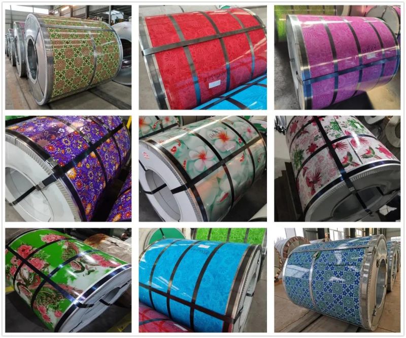 Color Coated Steel / Camouflage Pattern PPGI / Prepainted Steel for Roofing Sheet