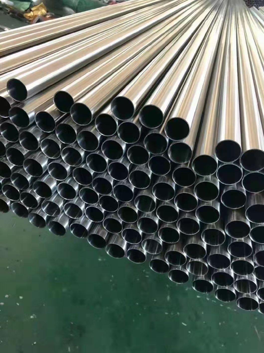 Stainless Steel Manufactures Welded Polished Stainless Steel Tube 304 Pipe