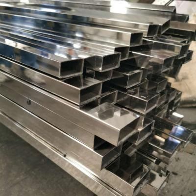 ASTM A554 Pipe High Pressure AISI 304 Square Profile Mirror Polished Welded Ss Tube Stainless Steel Rectangle Pipes