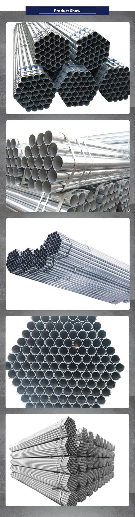 Steel Galvanized Pipe Hot DIP Galvanized Steel Pipes Hot Selling Galvanized Steel Pipe High Quality Galvanized Pipe