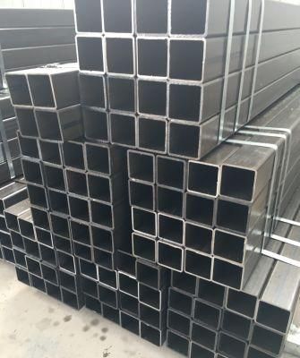 Rectangular Black ERW Steel Pipe Hollow Section ASTM A53